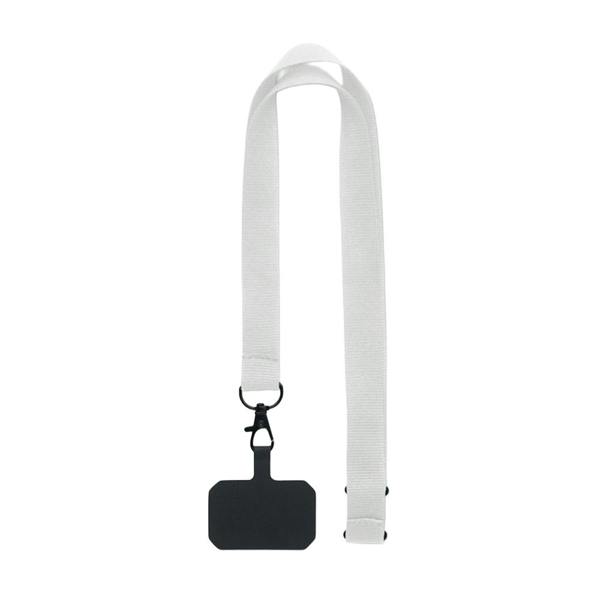 MidOcean Ameste Phone Holder Lanyard - White - 