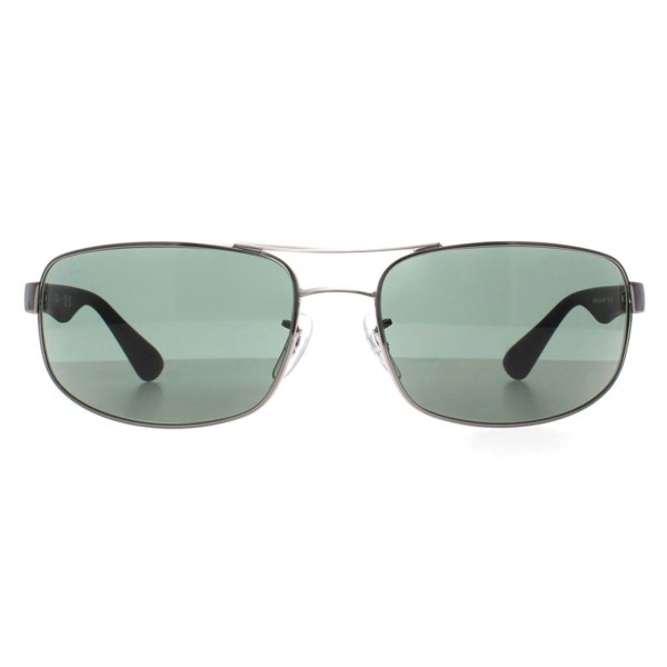 Rayban Sunglasses 3445 Gunmetal Green 004