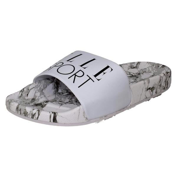 Elle Sport Ladies Elle Sport Marble Design Sliders F00394