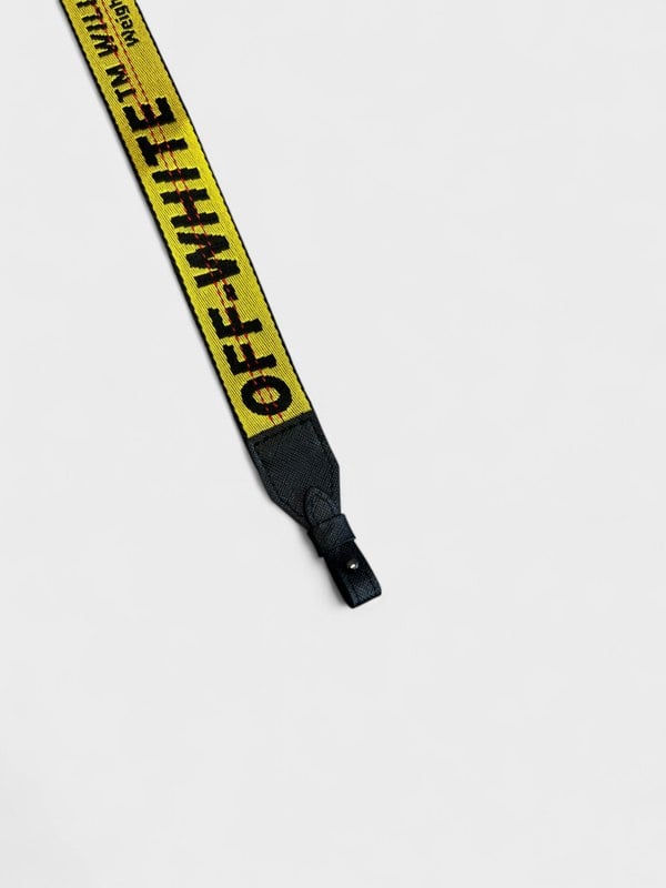 Off-White Industrial Keychain / Lanyard Accessory Yellow