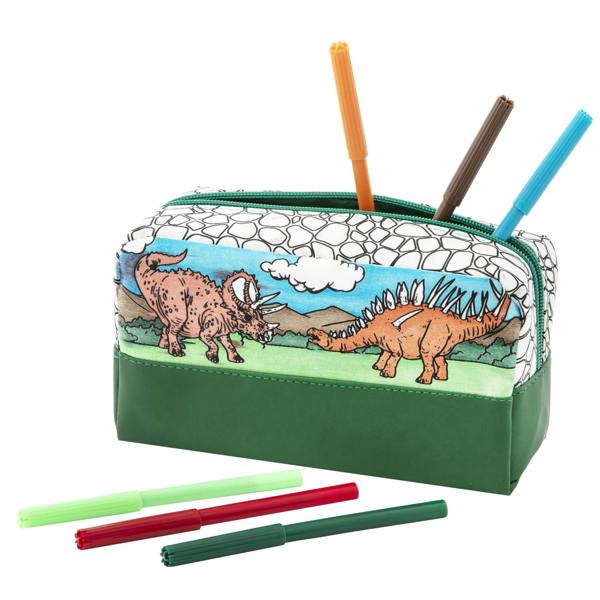 Totum Dino Colour your own Pencil case
