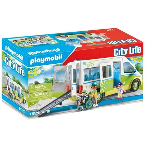 Playmobil School Bus - 71329 Playset