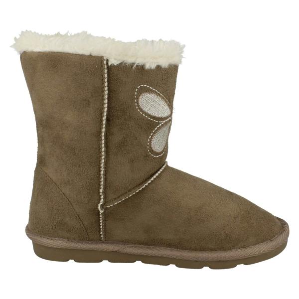 Spot On Girls Spot On Fur Lined Short Boots