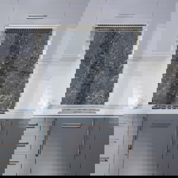 Warren Reed - Designer Luxury Slate Grey Quartz Effect Kitchen Splashback