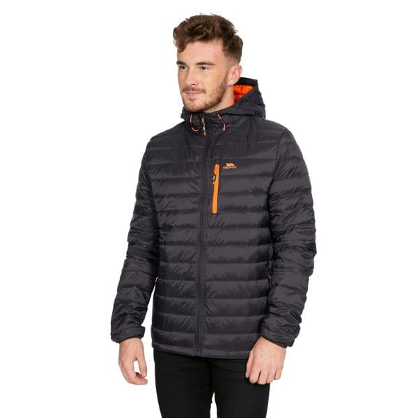 Trespass Mens Digby Down Jacket - Dark Grey - 