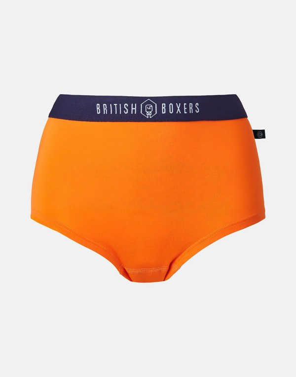 Multipack! 4 Pairs of Bamboo Hipster Boxer Briefs – Sunshine - British Boxers