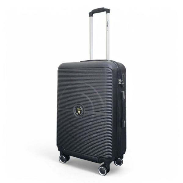 Infinity Luggage Robust ABS Hard Shell 8 Wheels Luggage Travel Holiday Cabin Suitcase Set
