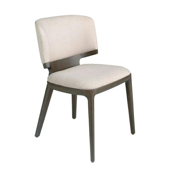 Angel Cerdá Light Grey Fabric Chair 4165