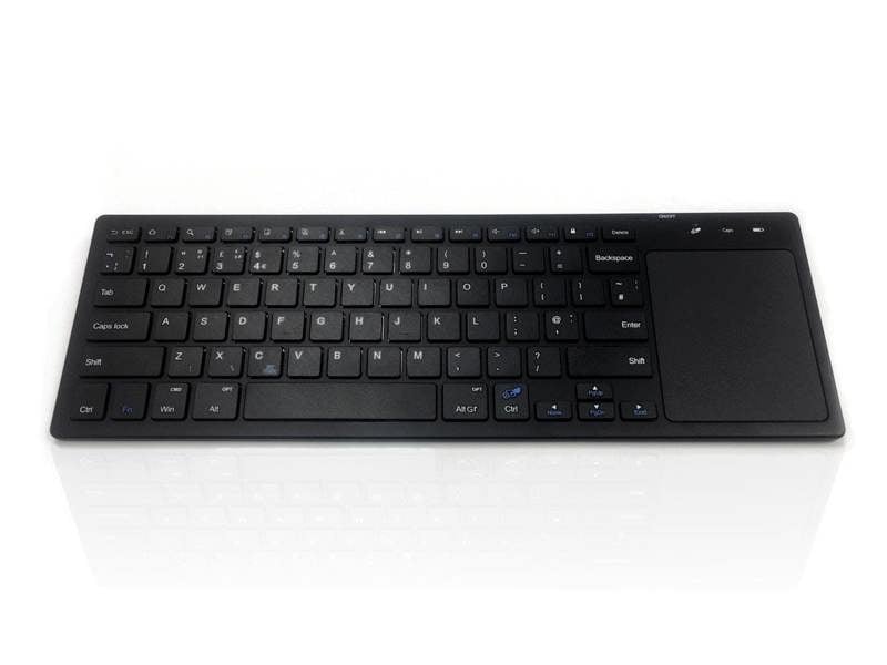 Accuratus 8000 – Bluetooth® BLE Wireless All in One Media Touchpad Keyboard with Gesture Controls - PC - Mac - Android