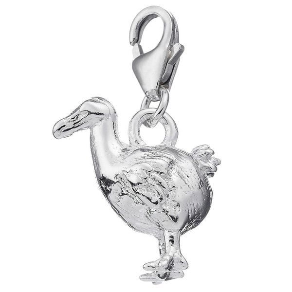 Mylee London Dodo Pendant Charm - Sterling Silver