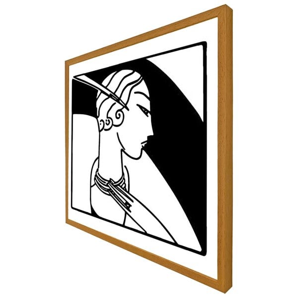Benjamin Tate Design Art deco woman (picture Frame)