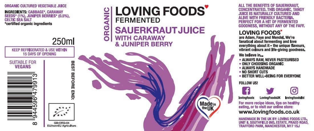 Loving Foods Fermented Vegetable Juice Mixed Case