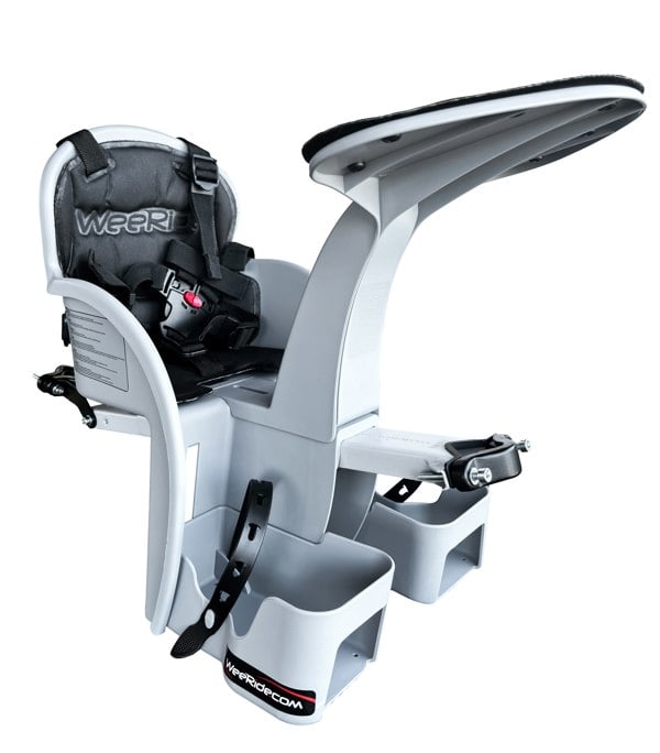 WeeRide Safe Front PLATINUM Baby Bike Seat - Black