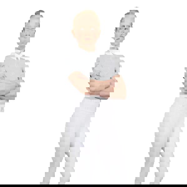 Coldstream Childrens/Kids Next Generation Oxnam Competition Show Shirt - Pearl Grey - 