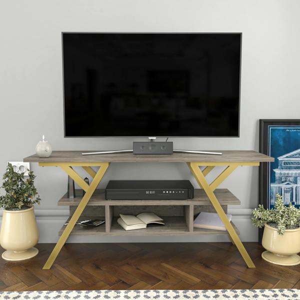 Decorotika Minerva Modern Tv Stand TV Cabinet for TV's up to 55"