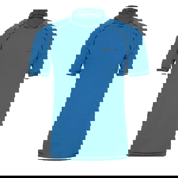 Mountain Warehouse Mens UV Protection Rash Top - Blue - 