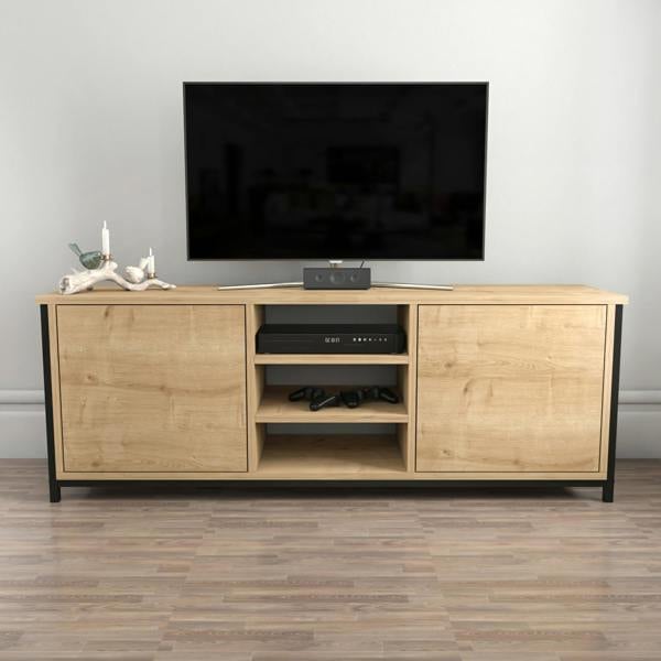 Decorotika Otis Modern Tv Stand TV Cabinet for TV's up to 63"