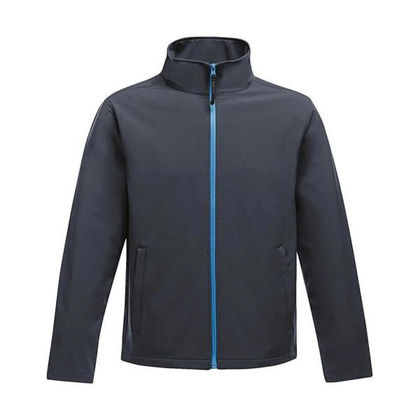 Regatta Womens/Ladies Ablaze Printable Soft Shell Jacket - Navy/French Blue - 