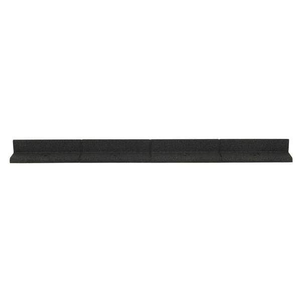 Flexible Lawn Edging 4.8m With Mallet - Black