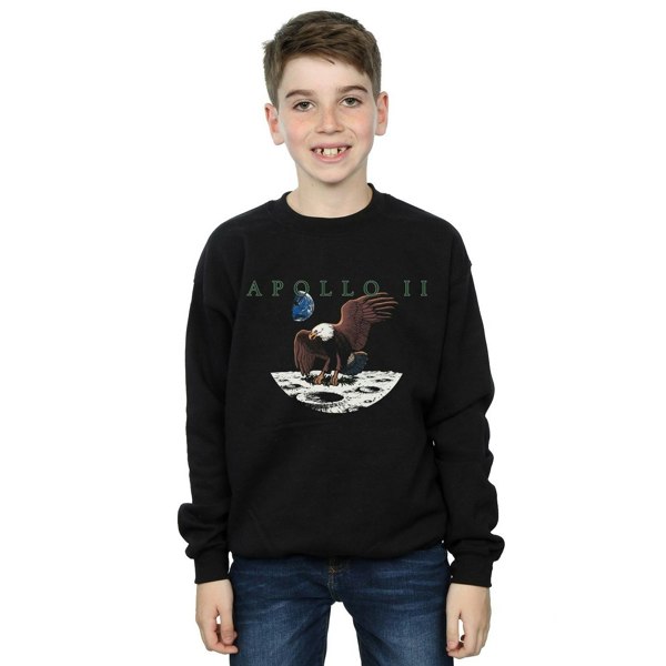 NASA Boys Apollo 11 Vintage Sweatshirt - Black