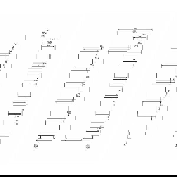 Furniture To Go Naia Narrow Chest of 5 Drawers in Concrete and White High Gloss