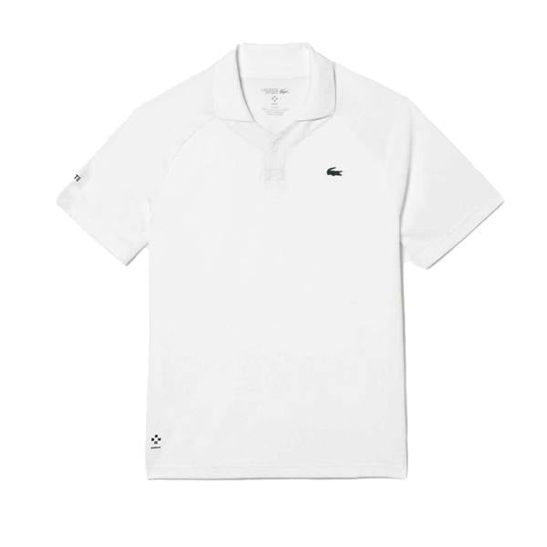 Lacoste Mens Daniil Slim Tennis Polo Shirt - White