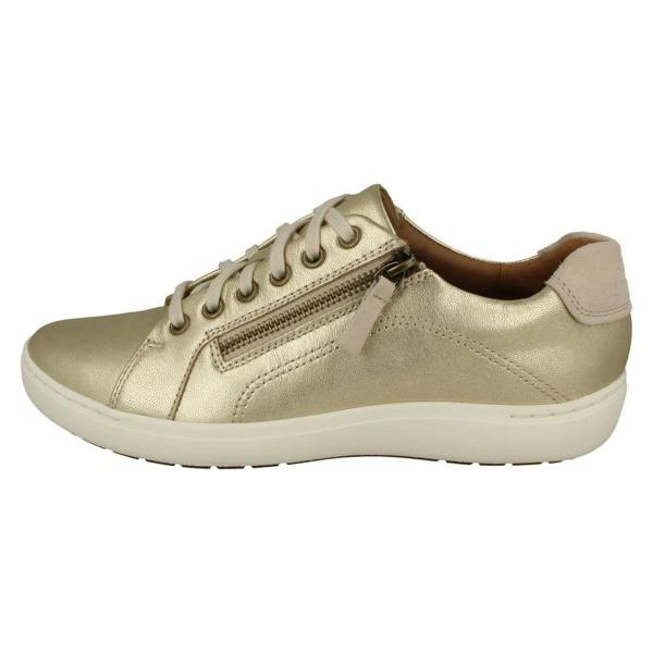Clarks Ladies Clarks Casual Lace Up Trainers - Nalle Lace