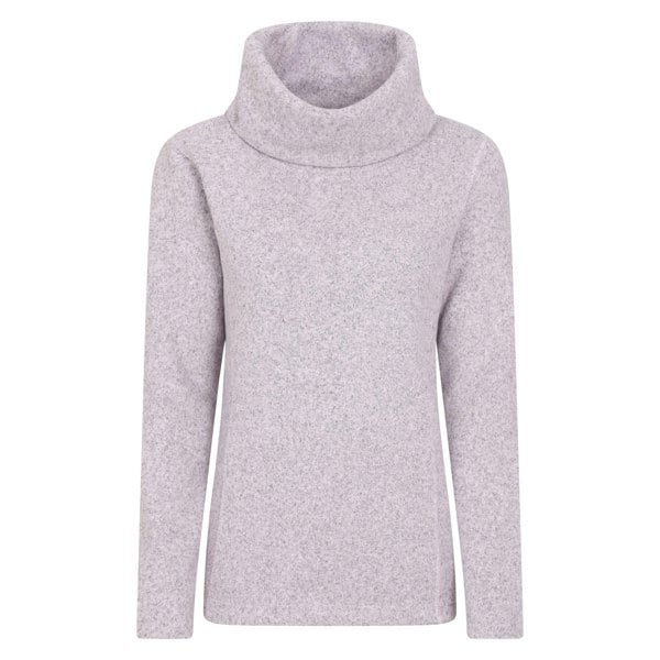 Mountain Warehouse Women's Cowl Neck Fleece Top - Lilac