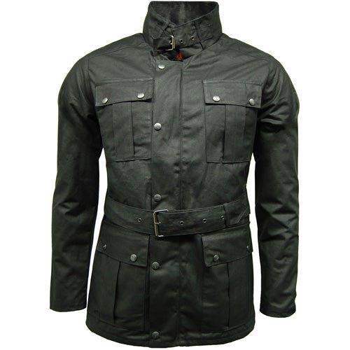Game Continental Belted Motorbike style Wax Jacket