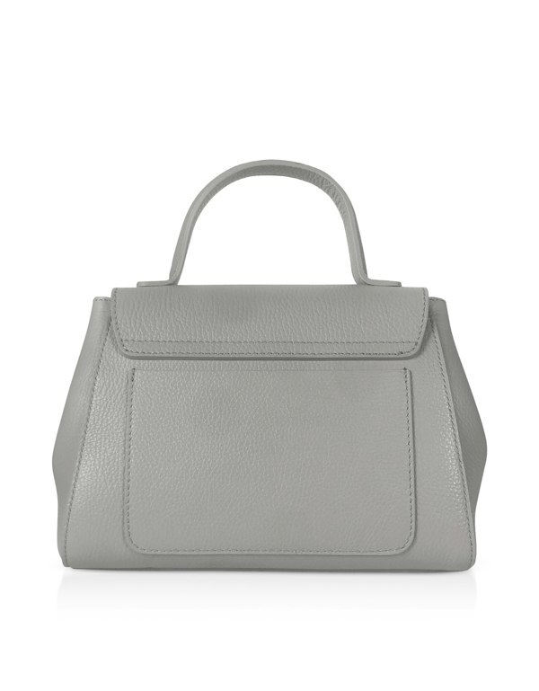 Le Parmentier Ladyfinger Crossbody Bag - Pearl Grey