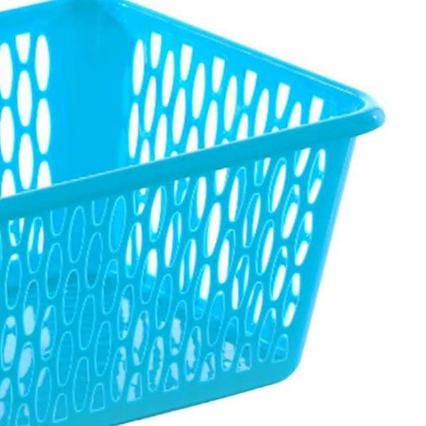 Leecroft 30cm Handy Basket Blue 30 x 20 x 10cm - One Colour - 