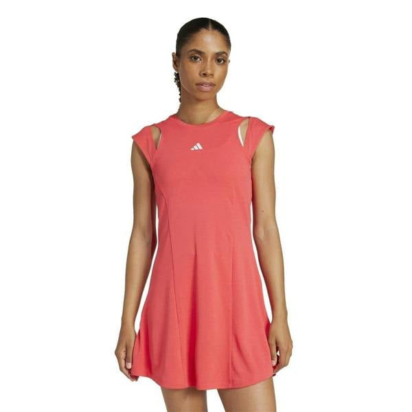 Adidas Womens/Ladies Pro Tennis Athletic Dress Set - Red - 