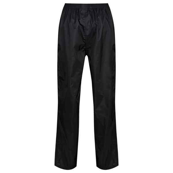 Regatta Women's Packaway Rain Trousers - Black