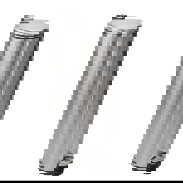 CALITEK 30 Litre Kitchen Bin Stainless Steel Odour Silver