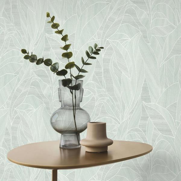Erismann Silvana Leaf Wallpaper