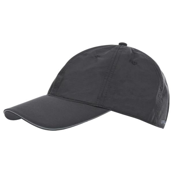 Trespass Mens Cosgrove Quick Dry Baseball Cap - Black - 
