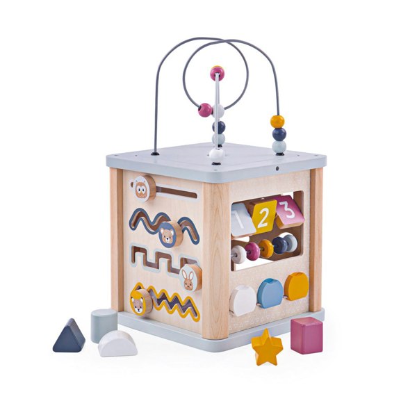 Bigjigs Toys 32009 Activity Cube - FSC 100%