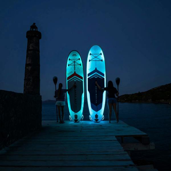 Aqua Marina Blaze 10'4" TPU Inflatable Paddleboard with Advanced Illumination System