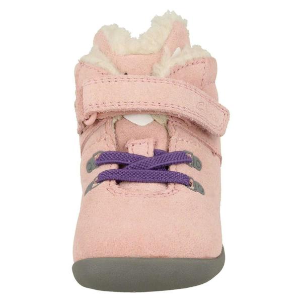 Clarks Childrens Clarks Fox Detailed Ankle Boots Roamer Snug T