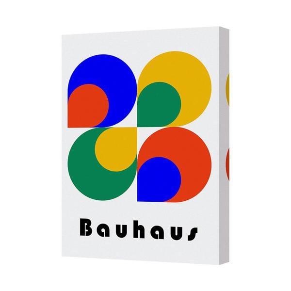 Benjamin Tate Design Bauhaus Abstract Geometric Canvas Art Print Modern Wall Decor