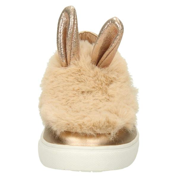Spot On Girls Spot On Fur & Glitter Bunny Ear Shoes