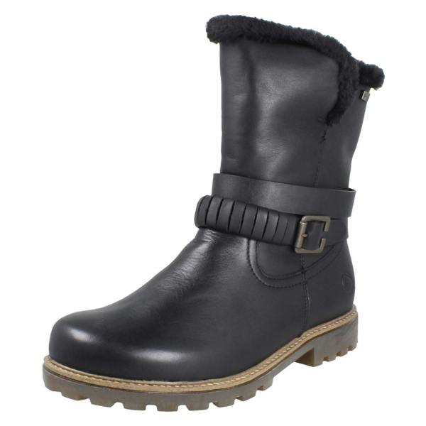 Remonte Ladies Remonte Wool Lined Mid Calf Boots D3C72