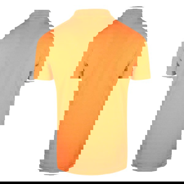 Plein Sport Bold Logo Orange Polo Shirt