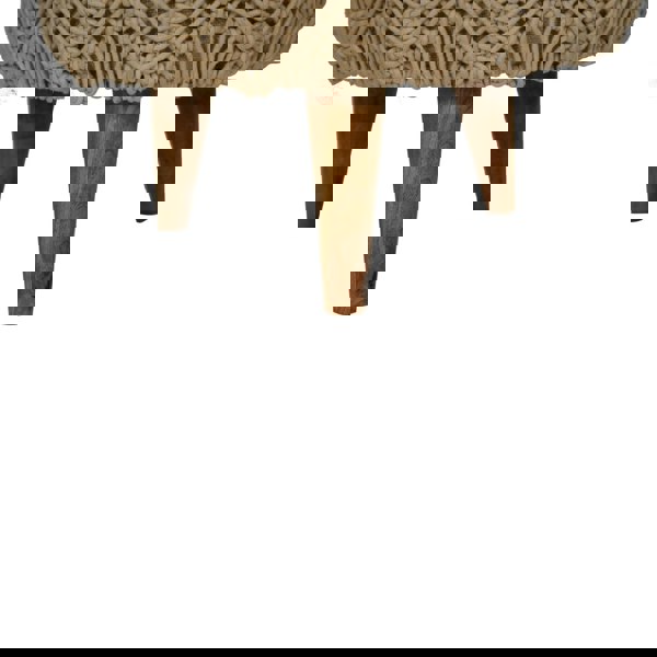Artisan Furniture Crotchet Beige Footstool