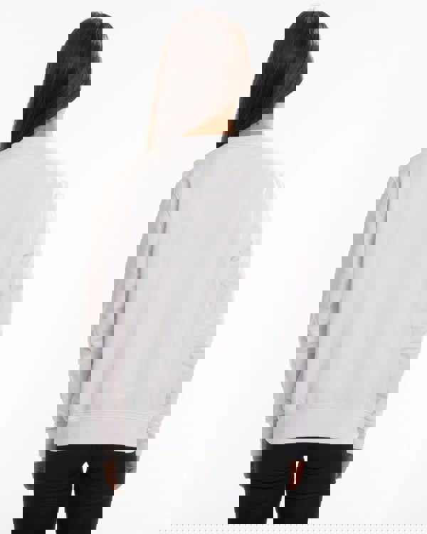 Calvin Klein Vintage Logo Large Long Sleeve Womens Sweatshirt