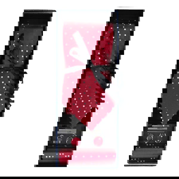 Paul Andrew Dotted Neck Tie Gift Set Pocket Square Cuff Links Tie Pin Polka Dot Satin