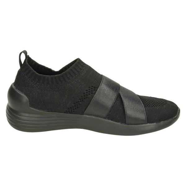 Reflex Ladies Reflex Ribbed Elasticated Pumps F7093