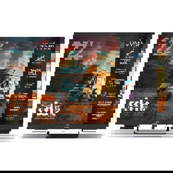 Cello 22 inch VOYAGER Smart Samsung Plus TV with built-in 5G Wi-Fi ROUTER