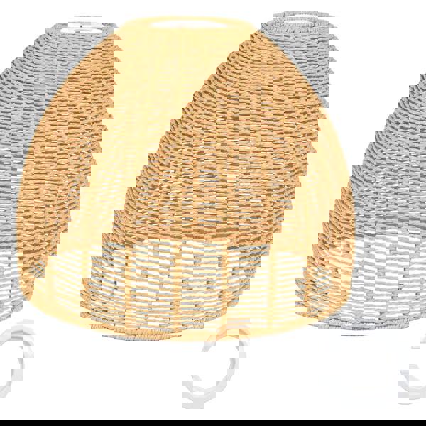 Emitto Ceiling Light Shade Easy Fit Pendant Lampshade Woven Metal Glass E27 B22