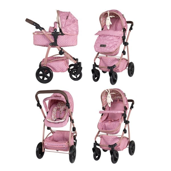 Wow 3 in 1 Dolls Pram Travel System Bundle Camille - Dolls Pram - Cosatto Store